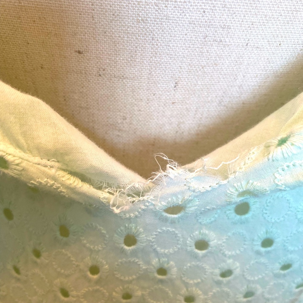 Zara Embroidered Lace Midi Dress NWT L - Picture 8 of 10
